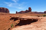 Camel Butte seen from John Ford's Point, Monument Valley Navajo Tribal Park, Arizona, USA