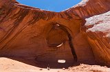 Big Hogan Arch, Monument Valley Navajo Tribal Park, Arizona, USA