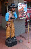 Sculpture of a Cowboy, Sedona, Arizona, USA