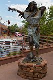 "Birdwoman: Sacagawea & Pomp" by John M. Soderberg, Sedona, Arizona, USA