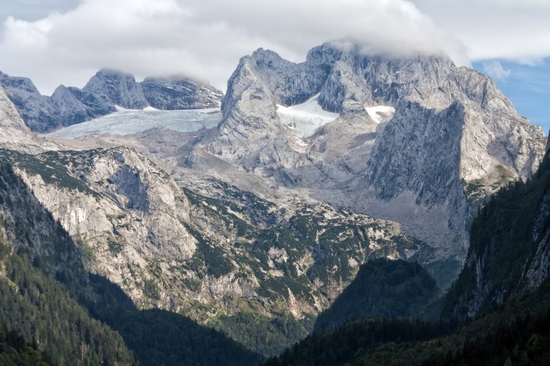 Dachstein Massif as seen from Gosausee, Salzkammergut, Gmunden, Upper Austria | Salzkammergut region, Austria (IMG_7022.jpg)