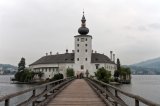 Schloss Ort in Traunsee lake, Salzkammergut, Gmunden, Upper Austria