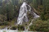 Schleierfall Waterfall, Kals am Grossglockner, Lienz, Tyrol, Austria