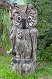 Wooden Owl, Zell am See, Salzburg, Austria