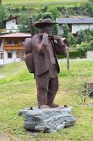 statue in Matrei in Osttirol, Tyrol, Austria