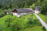 Old Houses near Fernstein Castle, Nassereith, Tyrol, Austria