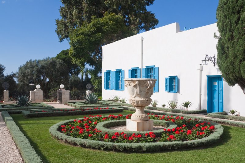 The residence where Baha'u'llah lived His last years at Bahji in Acre | The Baha'i Gardens in Acre (Akko)  (IMG_3951.jpg)