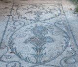 Mosaic in the Archaeological Park of Baia 