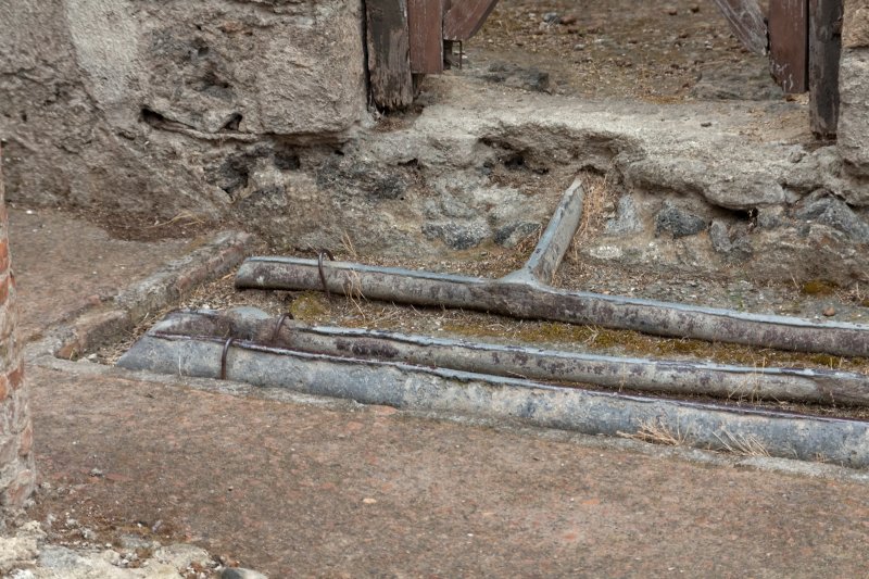 Lead water pipes, Herculaneum | Herculaneum, Campania (Italy) (IMG_2422.jpg)