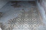 Mosaic floor of a bedroom in the House of the Wooden Partition, Herculaneum