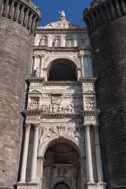 Francesco Laurana's Triumphal Arch entrance of Castel Nuovo, Naples | Naples (Napoli), Italy (IMG_1855.jpg)