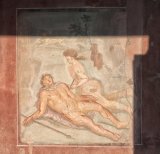 "Pyramus committing Suicide" - fresco in Biclinium in the House of Octavius Quartio, Pompeii