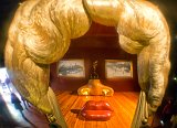 "Face of Mae West Which Can Be Used as an Apartment", Dalí Theatre and Museum, Figueres, Catalonia