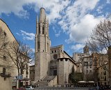 The Collegiate Church of Sant Feliu, Girona, Catalonia