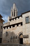 The Collegiate Church of Sant Feliu, Girona, Catalonia