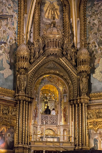 Virgin of Montserrat, Santa Maria de Montserrat Abbey, Catalonia | Montserrat (Catalonia, Spain) (IMG_8102.jpg)