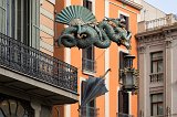 The Dragon of Casa Bruno Quadros, La Rambla, Barcelona