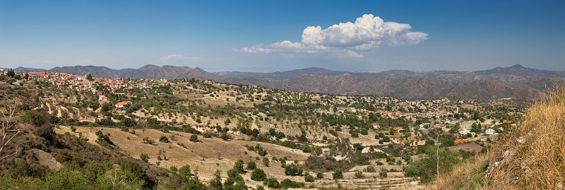 Panoramic View of Pano Lefkara and Kato Lefkara, Cyprus | Cyprus - South (IMG_2048to59.jpg)