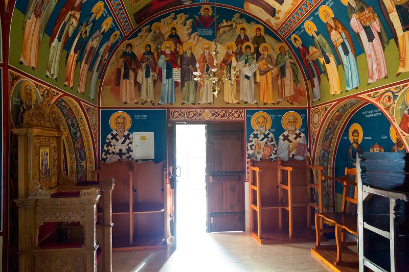 Inside Church of All Saints of Cyprus, Stavrovouni, Cyprus | Cyprus - South (IMG_2153.jpg)