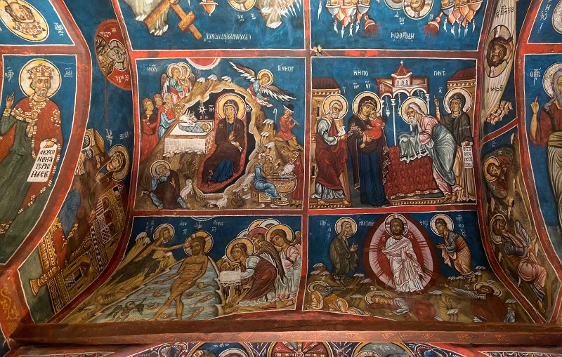 Mural on the Ceiling, Church of Our Lady of Asinou, Nikitari, Cyprus | Cyprus - Center (IMG_2183.jpg)