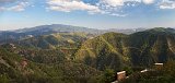 Panoramic View from Top of Mount Throni, Cyprus