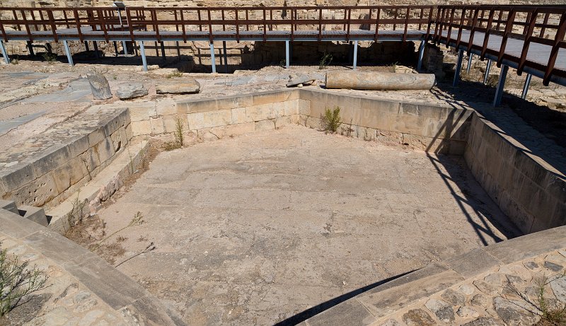 Hexagonal Basin at Forum Baths, Kourion, Cyprus | Cyprus - Southwest (IMG_2376.jpg)