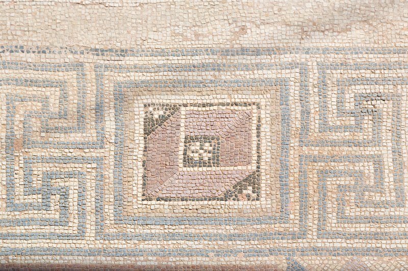 Geometric Mosaic, House of Eustolius, Kourion, Cyprus | Cyprus - Southwest (IMG_2390.jpg)