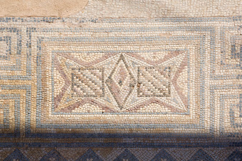 Geometric Mosaic, House of Eustolius, Kourion, Cyprus | Cyprus - Southwest (IMG_2391.jpg)