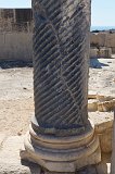 Decorated Column, Kourion, Cyprus