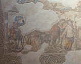 Triumph of Dionysos Mosaic, House of Aion, Paphos Archaeological Park, Cyprus