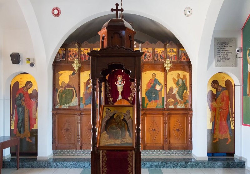 Interior of Church of Profitis Elias, Protaras, Cyprus | Cyprus - Southeast (IMG_2595_96.jpg)