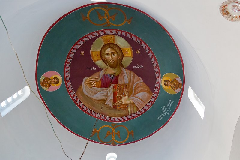 Fresco on the Coupola, Church of Profitis Elias, Protaras, Cyprus | Cyprus - Southeast (IMG_2599.jpg)