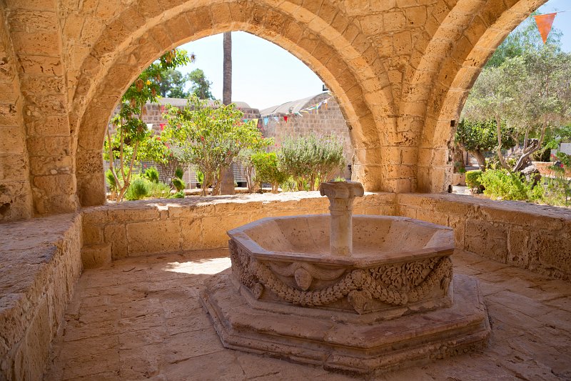Octagonal Fountain, Ayia Napa Monastery, Cyprus | Cyprus - Southeast (IMG_2654_55.jpg)