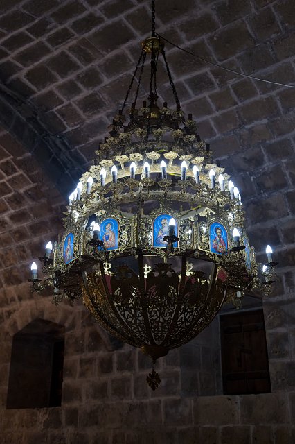 Chandelier Inside the Church, Ayia Napa Monastery, Cyprus | Cyprus - Southeast (IMG_2668.jpg)