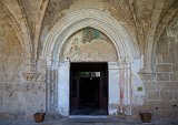 Entrance to the Church, Bellapais Abbey, Bellapais, Cyprus