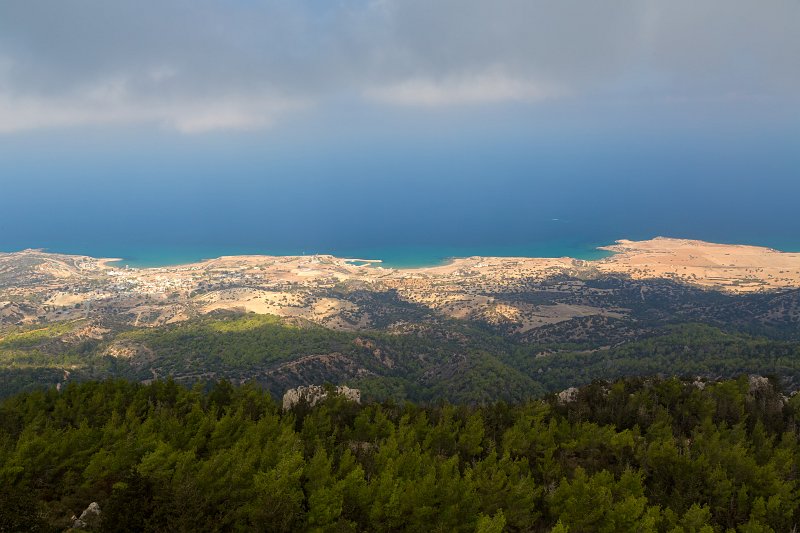 Davlos (Kaplica) seen from Kantara Castle, Cyprus | Cyprus - Northeast (IMG_2882.jpg)