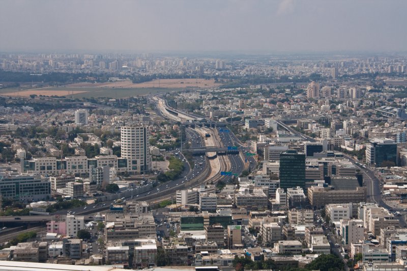 Tel-Aviv: Ayalon highway - תל אביב: נתיבי איילון | A Bird's-Eye View of Tel-Aviv and Gush Dan - מבט על תל-אביב וגוש דן ממעוף הציפור (14_IMG_7125.jpg)