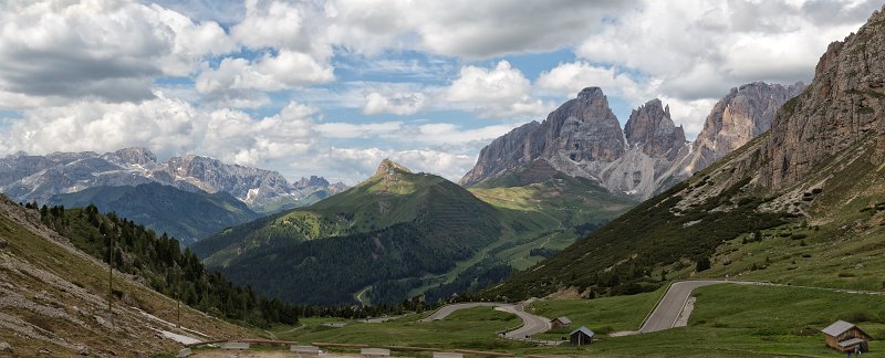 Falzarego Pass, Dolomite Mountains, Italy | The Dolomites I (IMG_2855_56_57_58.jpg)