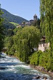 Tures Castle and Aurino River, Campo Tures, South Tyrol, Italy