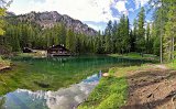 Lake Ghedina, Cortina d'Ampezzo, Belluno, Italy