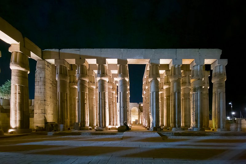 The Hypostyle Hall, Luxor Temple | Luxor Temple, Egypt (20230218_194258.jpg)