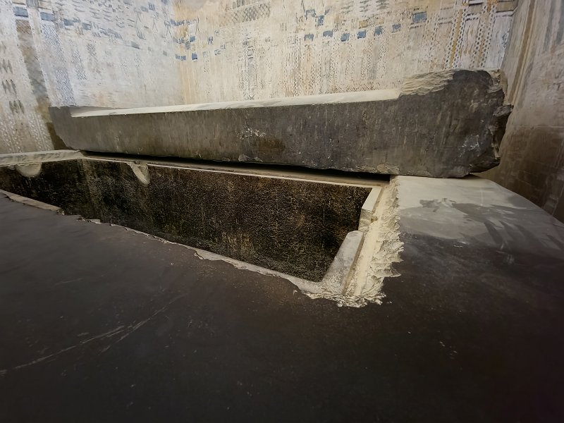 Sarcophagus in the Burial Chamber, Pyramid of Unas, Saqqara | Saqqara, Egypt (20230216_113149.jpg)