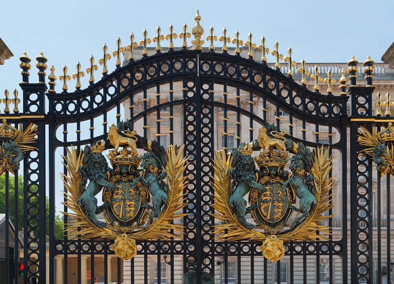 Details of Entrance Gate, Buckingham Palace, Westminster | London - Part I (IMG_1418.jpg)