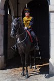 A Mounted Trooper on Duty, Horse Guards, Westminster
