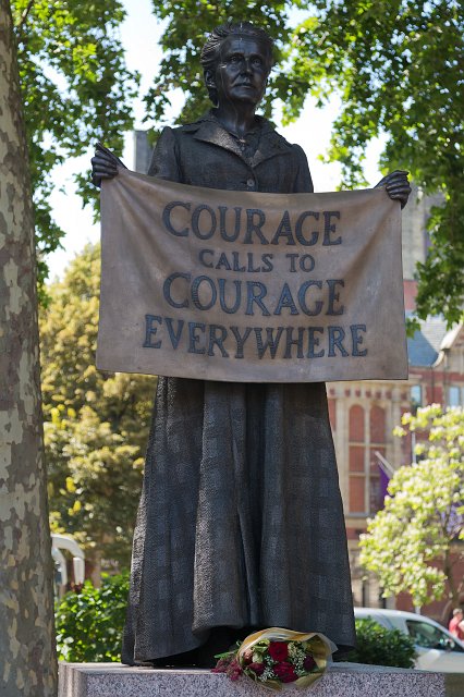 Statue of Millicent Fawcett, Parliament Square, Westminster | London - Part II (IMG_1469.jpg)