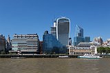The City of London, seen from the South Bank of the Thames