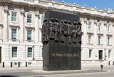 Monument to the Women of World War II in front of Cabinet Office, Westminster