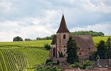 Saint-Jacques-le-Majeur Church, Hunawihr, Alsace, France