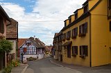Main Street, Hunawihr, Alsace, France