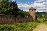 The Square Tower and Fortification, Bergheim, Alsace, France